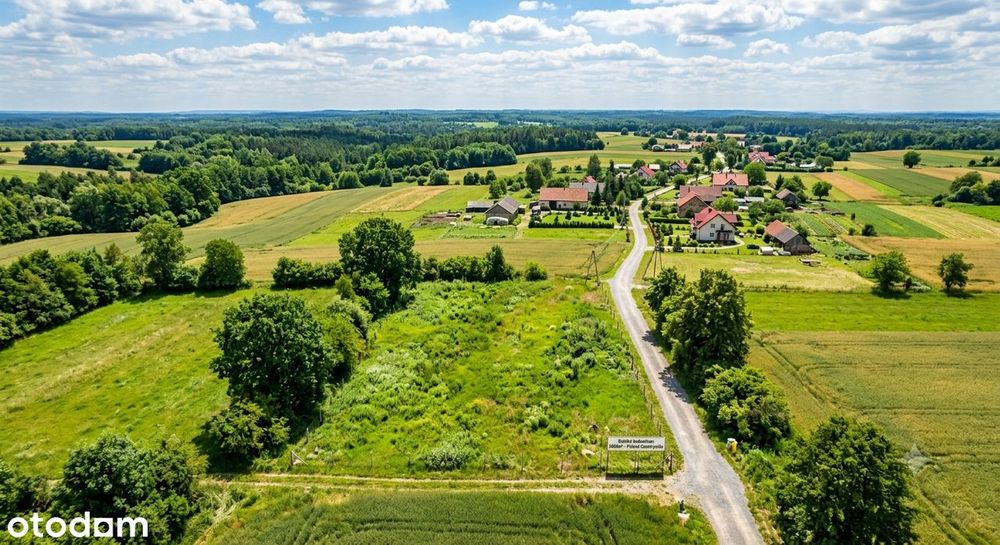 Działka inwestycyjna 3000 m² – Kwilno (gm. Zgierz)  WZ na 3 domy