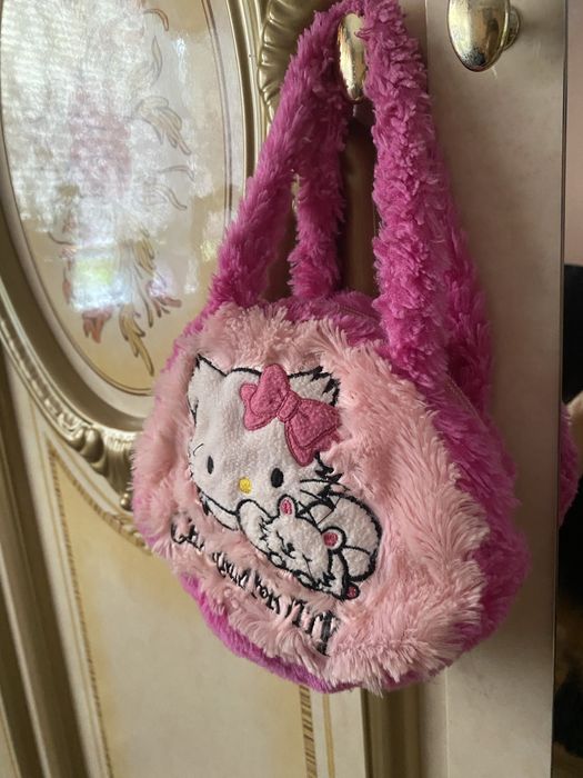 рожева дитяча сумка «хелов кіті»