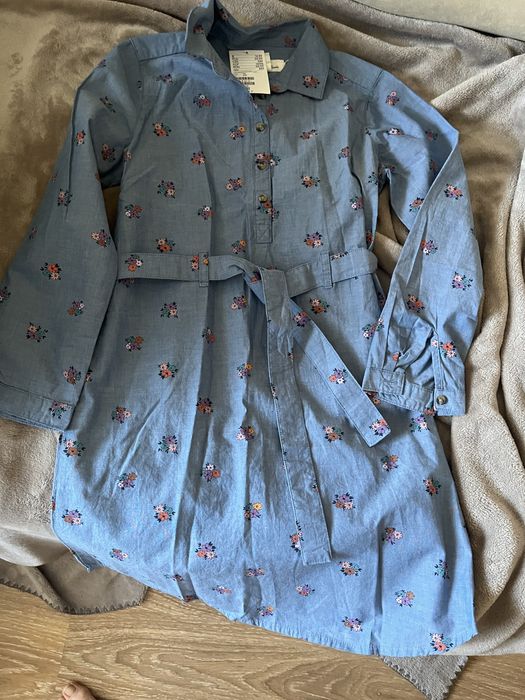 Пакет нових і б/у речей на дівчинку 7-8 років