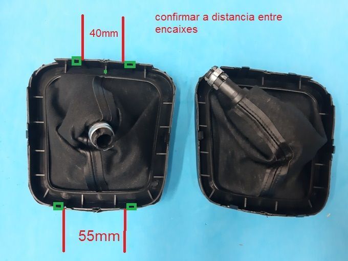 Moca manete punho velocidades Vw Golf V e VI - 5V e 6V NOVA