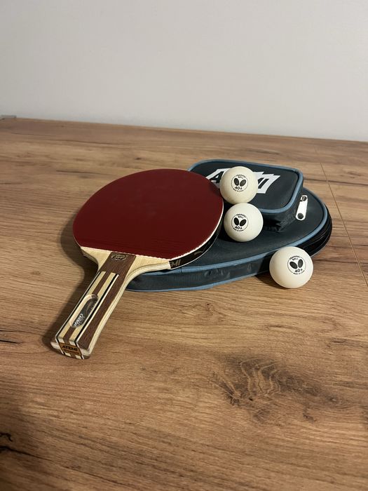 Rakietka do tenisa stołowego paletka atemi 5000 balsa carbon