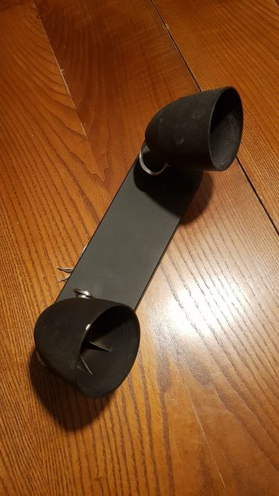 Lampa kinkiet Massive Alma czarna loft