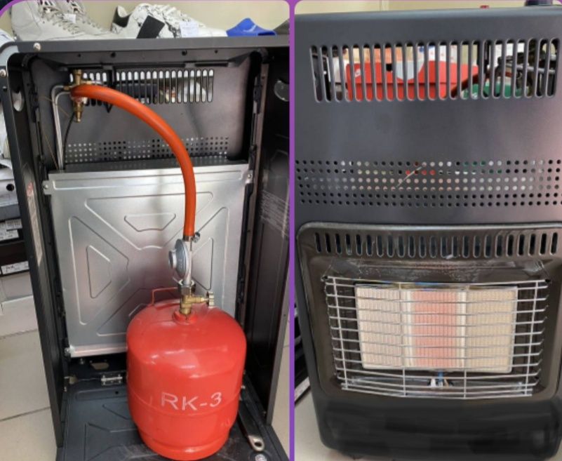ХИТ!!! Газовый обогреватель автономный 4,2 кВт с редуктором и шлангом