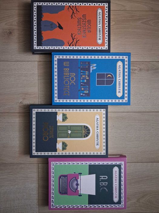 A.B.C., Wigilia Wszystkich Świętych, Zatrute Pióro, Noc w BIbliotece. AGATHA CHRISTIE
