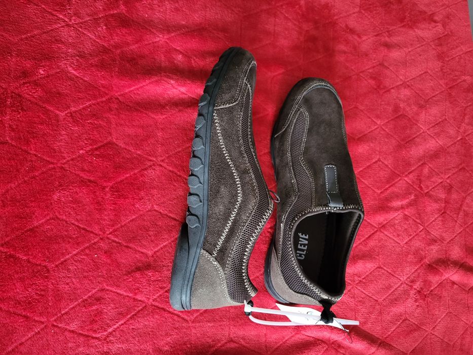 Buty męskie skórzane 41cm Cleve