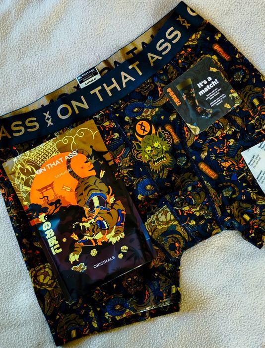 Boxers On That Ass SAMURAI