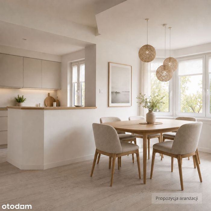 Central Wilanow, two bedrooms plus hughe living room and garage