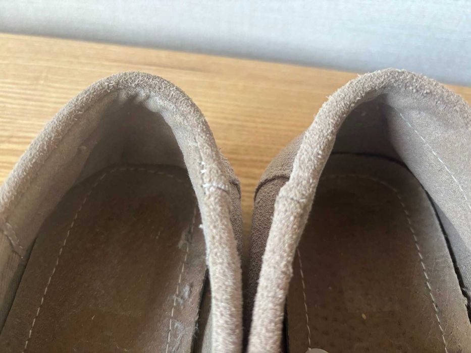 Жіночі мокасини (туфлі)  замшеві розмір 41