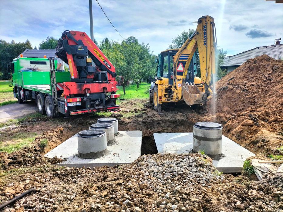 Zbiornik Betonowy Szambo Betonowe Szamba Zbiorniki Piwnica Piwniczka