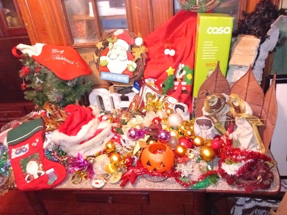 Conjunto de Enfeites de Natal Diversos