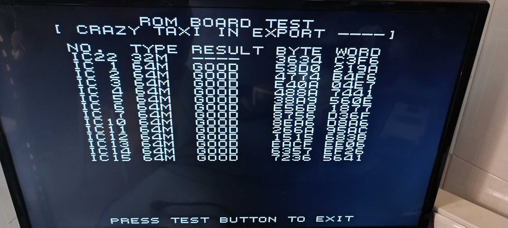 Board Crazy Taxi Naomi