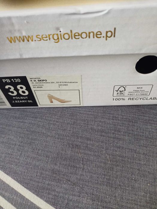 Półbuty damskie nowe