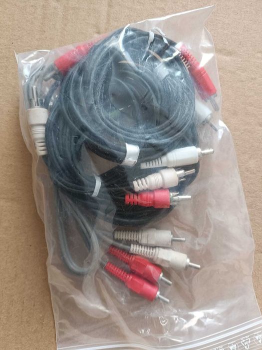 Cabos audio video RCA