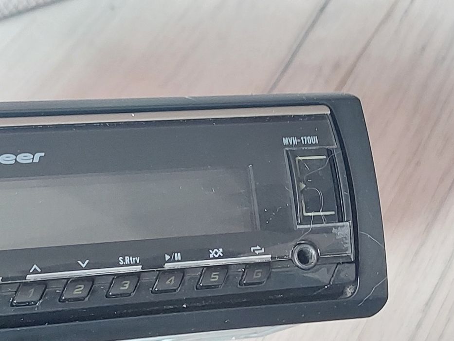 Radyjko 1din Pioneer mvh-170ui Usb Aux 4x50wat super gra