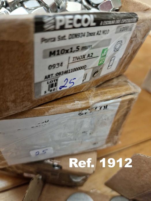 Parafusos de Suspensão Schäfer,  Porcas, Anilhas Aba Larga