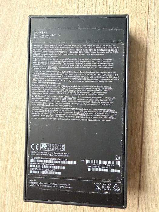 Iphone 13 pro 512 gb sierra blue