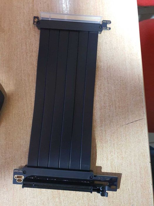 Райзер PCIE 16x 4.0 3,0 Graphics Card PCl-E X16 дл 20 см угл и прямой