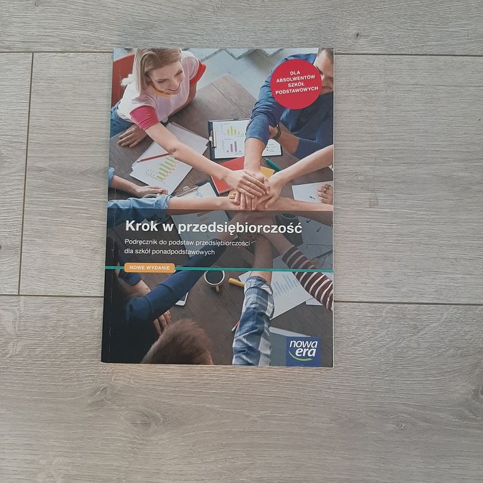 Podręcznik "Krok w Przedsiębiorczość "