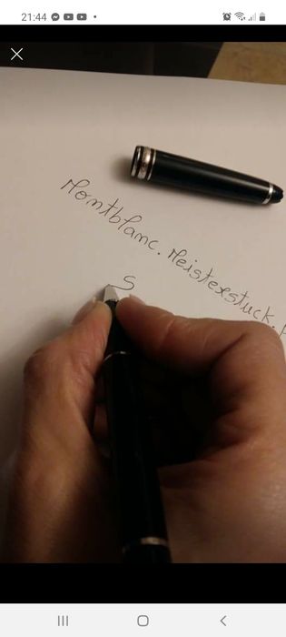 Caneta Mont blanc bom preço