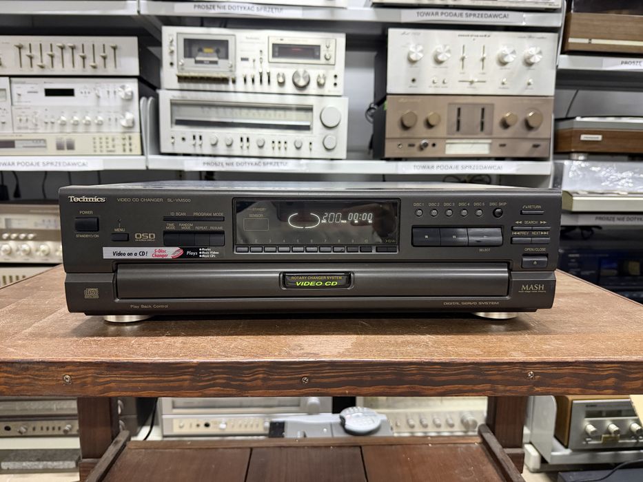 ‼️ Technics SL-VM500 – Zmieniarka CD 5-Płytowa Hi-Fi z Mechanizmem Multi Play i Cyfrowym Wyjściem Audio | Audio Room