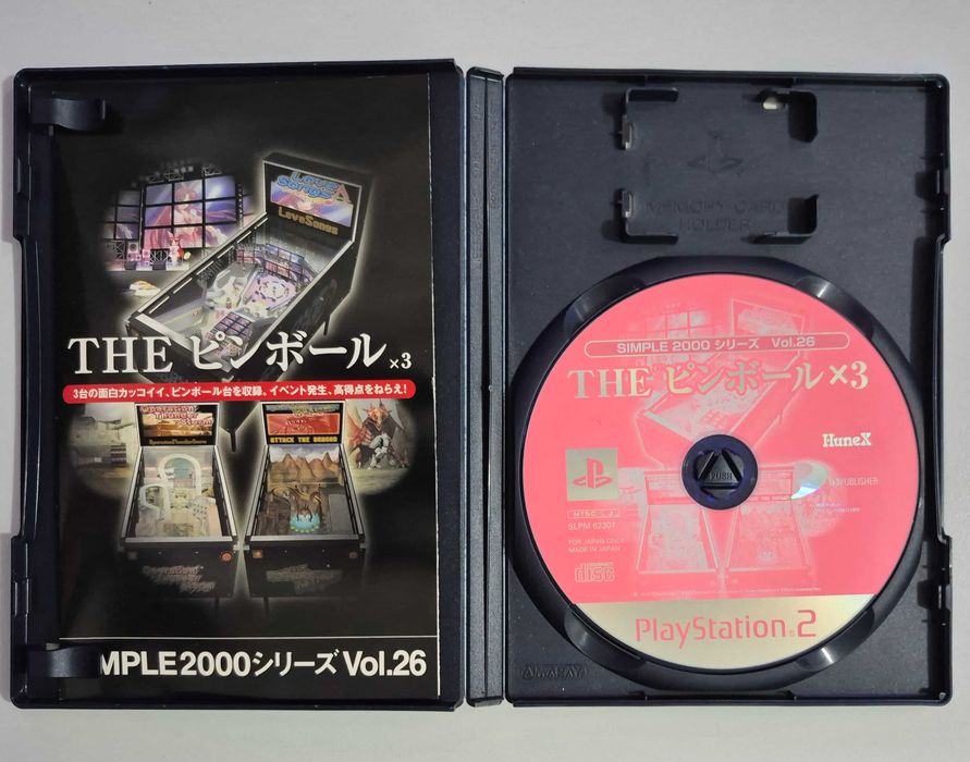 Simple 2000 Series Vol. 26: The Pinball x 3 / PS2 [NTSC-J]