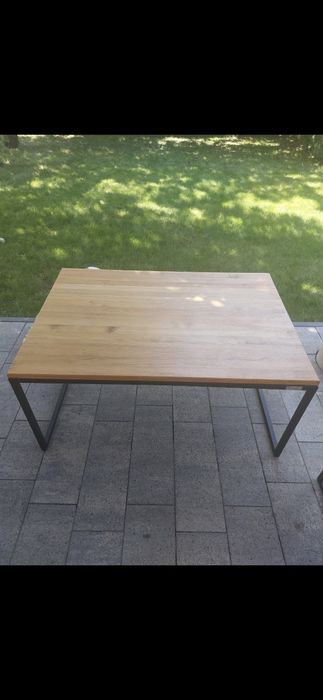 Stoliki kawowe drewniane loft zestaw z szufladą
