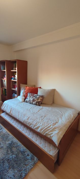 Conjuntos de 2 Estantes de madeira maciça