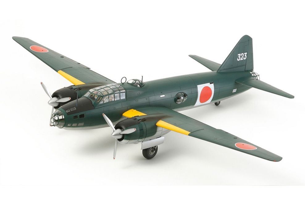 Tamiya 61110 model 1/48 samolot G4M1 Yamamoto 17 Figures