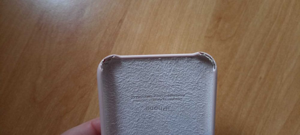 iPhone SE 2021 e iPhone 7 Capa Original rosa bebé