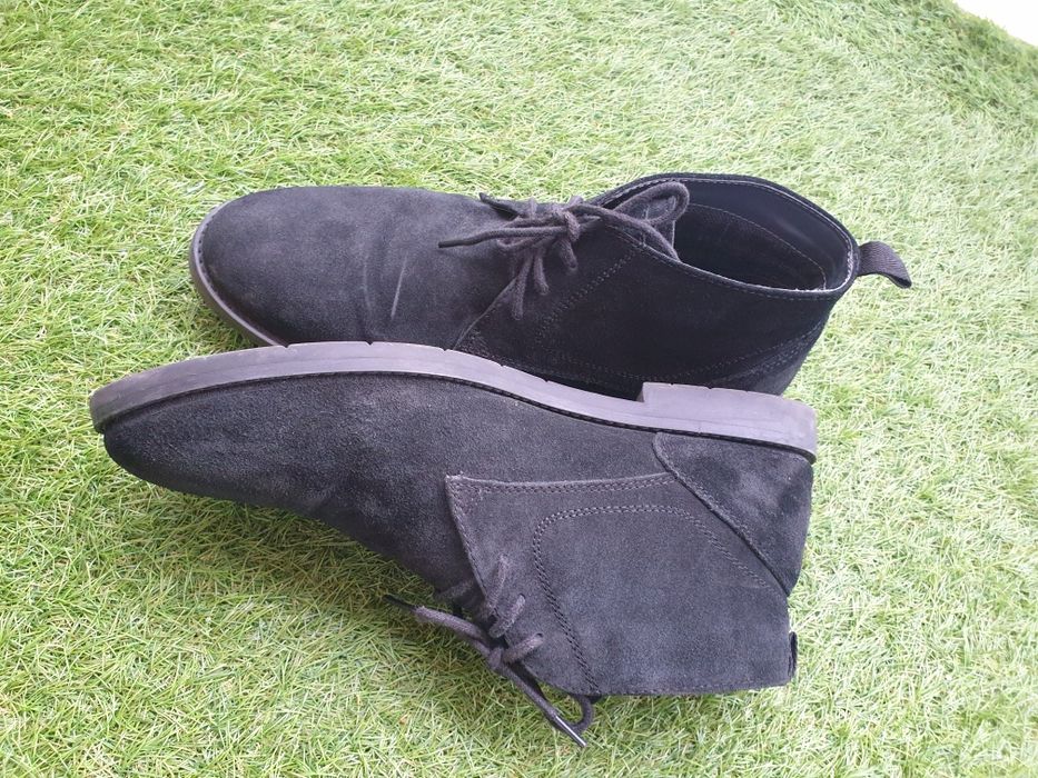 Buty zamszowe ocieplanie męskie