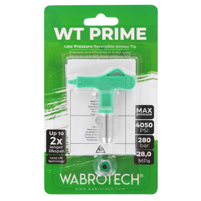 Dysze malarskie niskociśnieniowe WT PRIME do malowania natryskowego