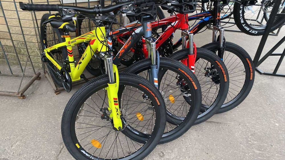 Не дешевые качественные фирменные велосипеды XC Cross 24" 26" 27" 29"