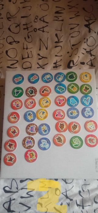 POKEMON TAZO seria 1,duo, 2001r