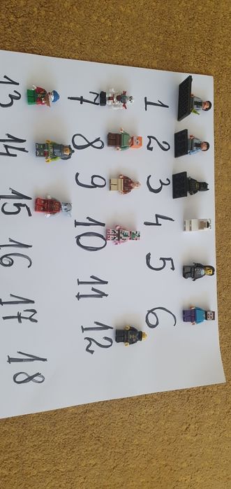 Klocki lego figurki Partia nr 11