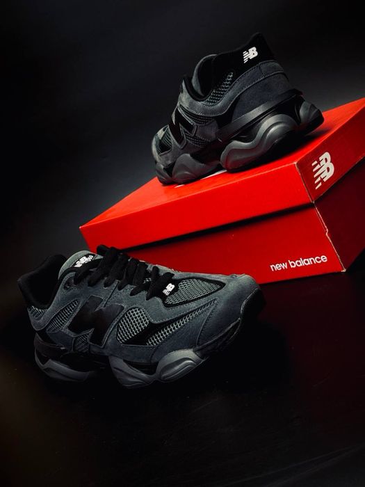 Новенькі New Balance 9060•чоловічі шкіряні нью беланс 9060•легкі кроси