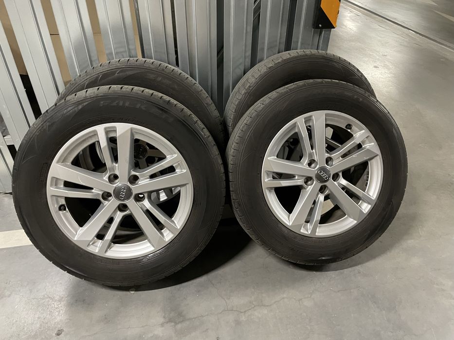 Felgi Audi 17 + opony falken azenis 215/65 R17 99V
