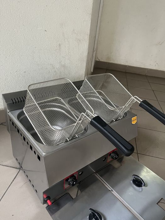 Фритюрниця Чебуречниця Газова Remta 5+5 літрів Туречина