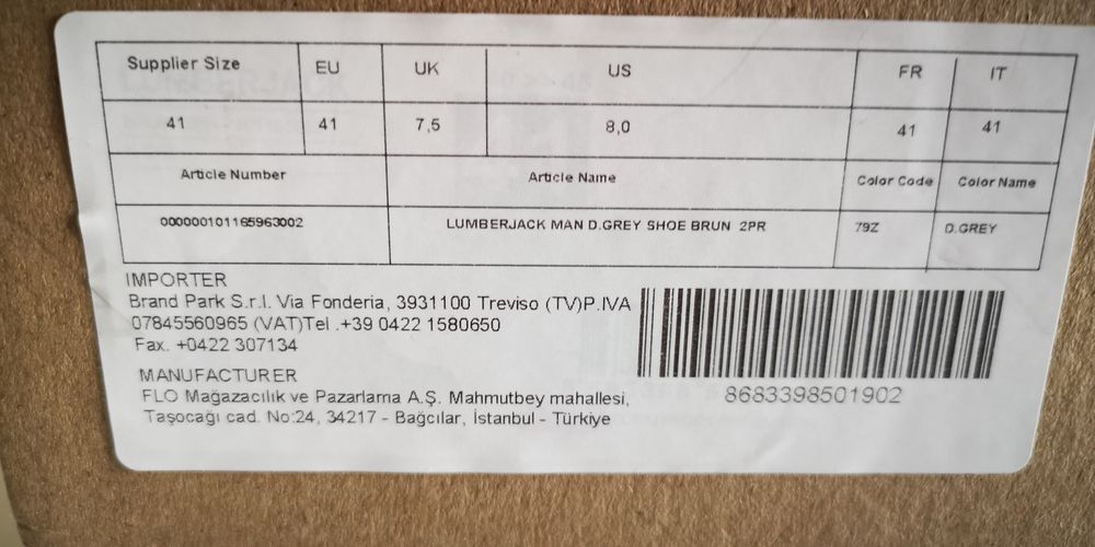 Buty Lumberjack rozm 41