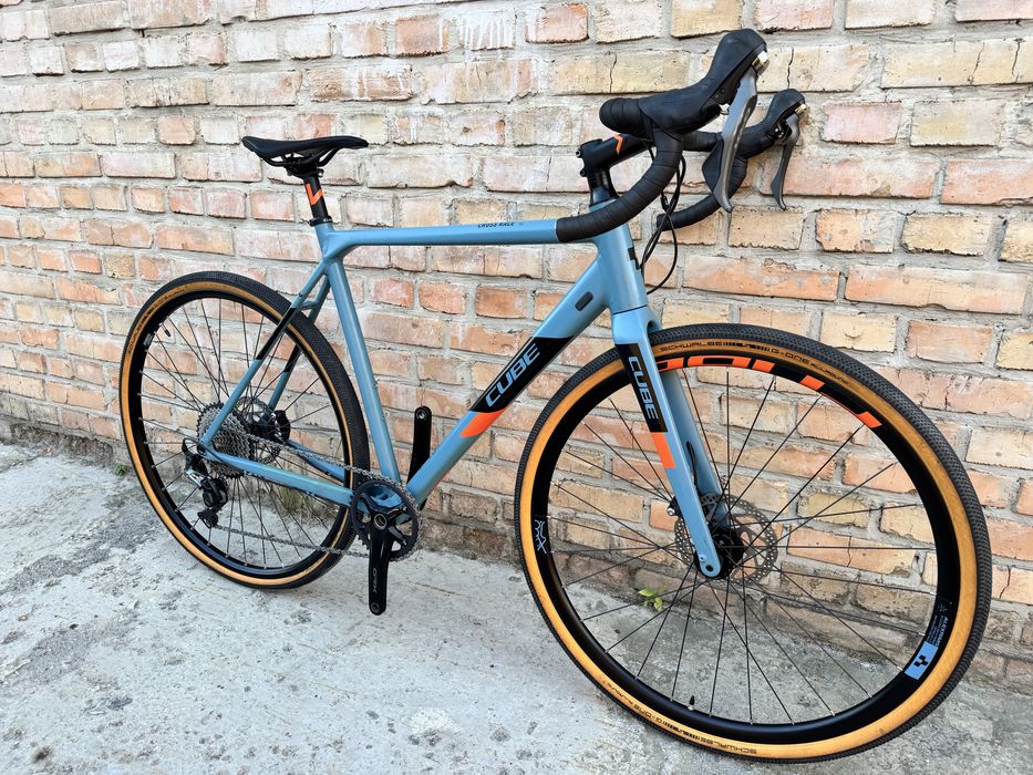 Велосипед гравійник gravel CUBE cross race на GRX 810!!!