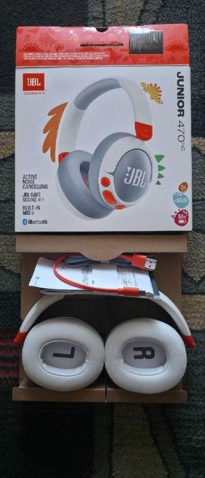 Sluchawki bezprzewodowe JBL Junior 470 NC