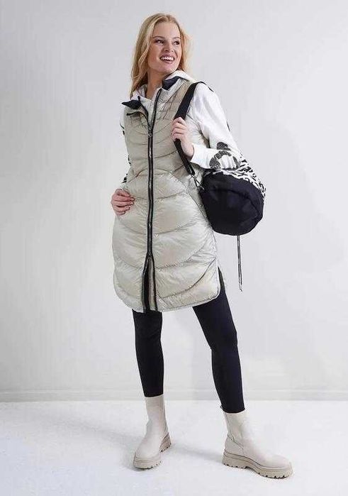 Фірмова пухова нова модель жилетка жилет women's vest Sportalm Ebba Pelican