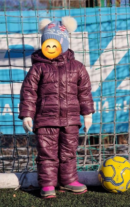 Зимовий комбінезон, куртка, напівкомбінезон 104