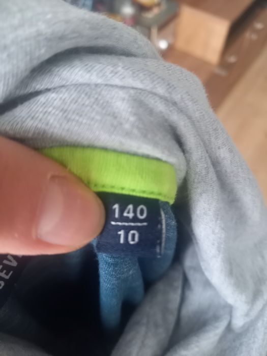 Bluzka Zestaw 2szt długi rękaw 140