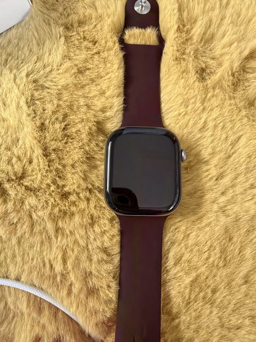 Apple Watch 12 46 mm GPS, space grey, nieużywany