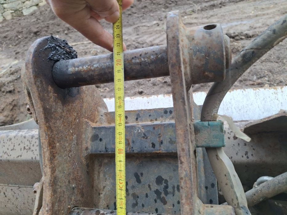 Balde de limpeza inclinável hidráulico 120cm