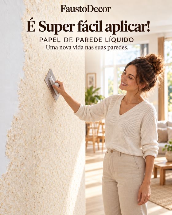 Papel de Parede Liquido