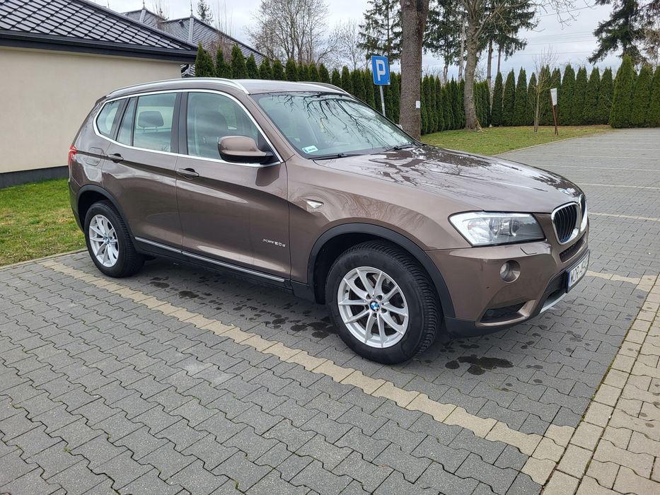 BMW X3 f25, 2011r, 4x4, automat, salon polska, bezwypadkowy