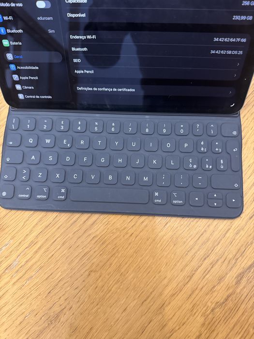 Ipad pro 256 gb Folio Pencil