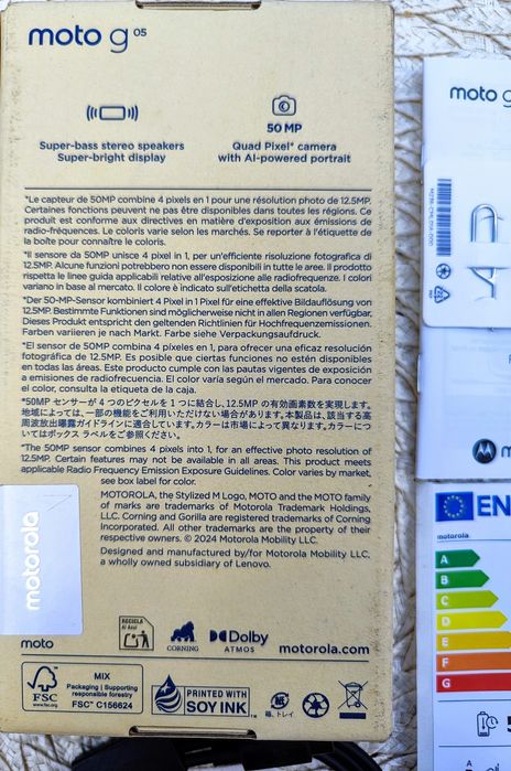 Motorola g05 - nowa 128 GB