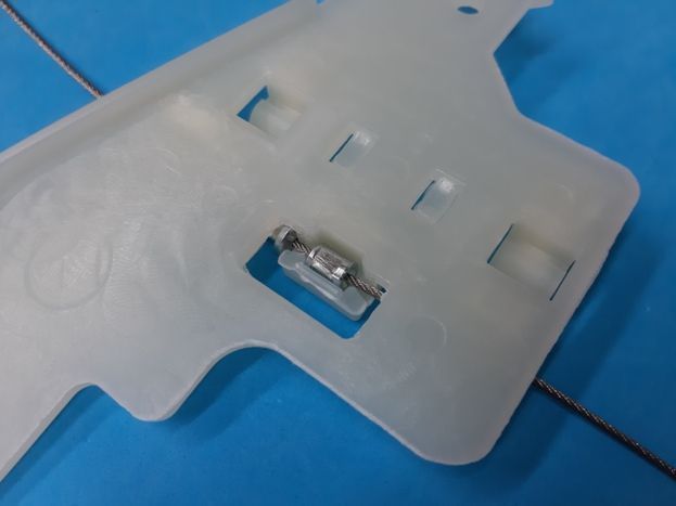 Kit reparação elevador vidros Peugeot 407 Frente ou trás (REFORÇADO
